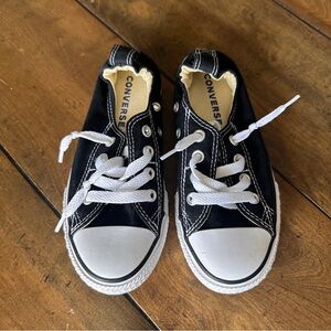 Converse Chuck Taylor All Star Shoreline Kids Size 12 Slip On Shoes Black